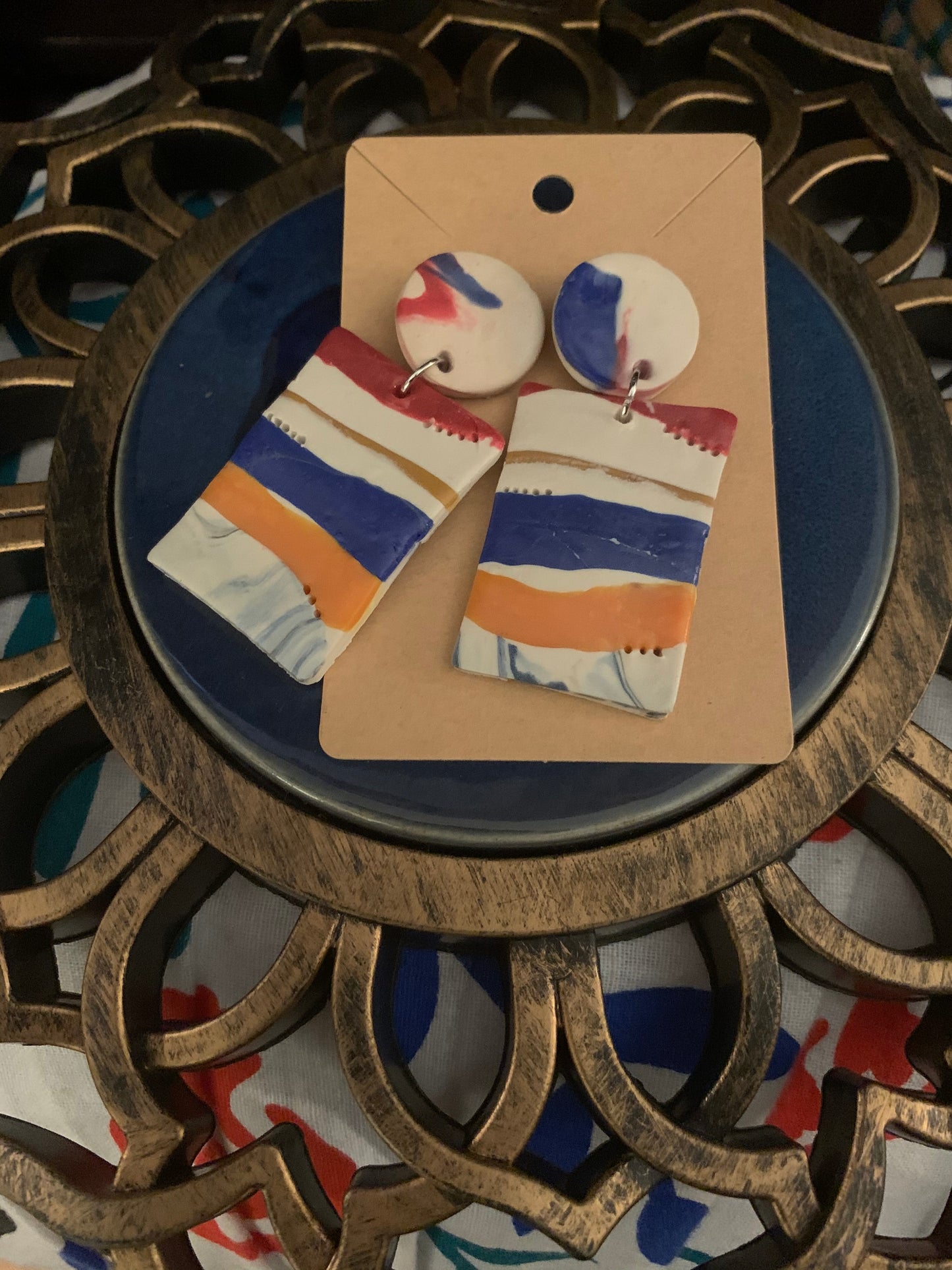 Custom Polymer Clay Earrings