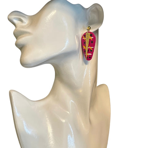 Anointed Pair- Polymer Clay Earrings