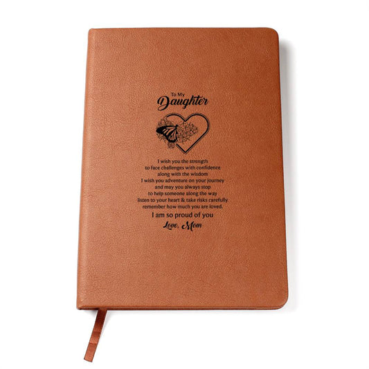 Dear Daughter Butterfly Journal Mom's Love Letter Notebook