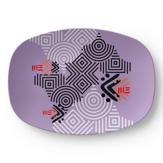 The Pattern of Promise Platter -Tribal
